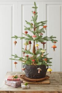 christmas tree plant mushroom